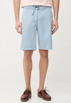 BOSS Orange pantaloni scurti chinos pentru barbati, din bumbac cu elastan imagine