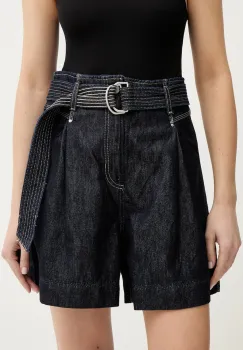 BOSS Orange pantaloni scurti jeans C CARGO SHORT PPB imagine