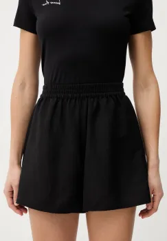 BOSS Orange pantaloni scurti pentru femei, cu in C Tallan imagine