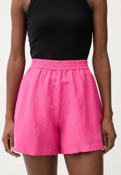 BOSS Orange pantaloni scurti pentru femei, din in C Tallan imagine