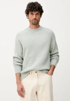 BOSS Orange pulover de lana culoarea verde, 50548674 imagine