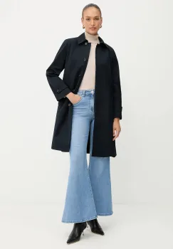 BOSS palton culoarea bleumarin, de tranzitie, 50543189 imagine