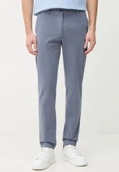 BOSS Pantaloni chinos barbati din bumbac cu elastan H-Kane1 imagine