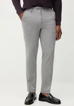 BOSS pantaloni culoarea gri, drept, 50546914 imagine