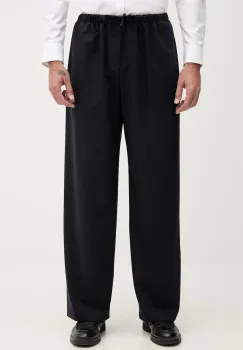 BOSS pantaloni pentru barbati, din lana BOSS X DAVID BECKHAM imagine