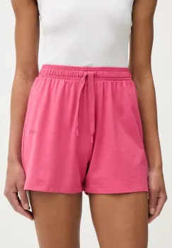 BOSS pantaloni scurti de trening de dama din bumbac cu elastan CI_Shorts CW imagine