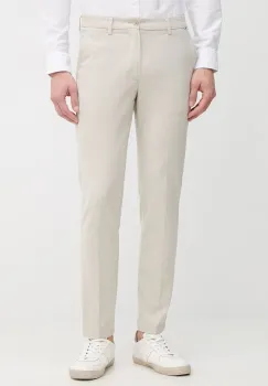 BOSS pantaloni slim fit barbati cu bumbac H-Kaiton1 imagine