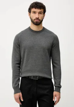 BOSS pulover din amestec de lana culoarea gri, 50549977 imagine