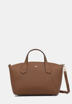 BOSS tote bag pentru femei, cu imitatie de piele Lenah Zip Tote M imagine