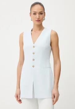 BOSS vesta cu un singur rand de nasturi de dama cu vascoza Julinial imagine