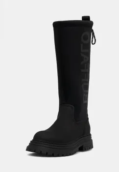 Buffalo cizme Lennox Rain Hi culoarea negru, 1270138-BLK imagine
