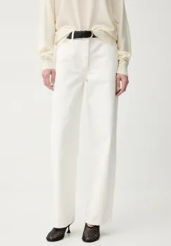 By Malene Birger jeans VINOLA femei high waist, 103033 imagine