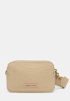 Calvin Klein geanta crossbody pentru femei, din bumbac imagine