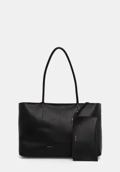 Calvin Klein geanta shopper de dama din piele imagine