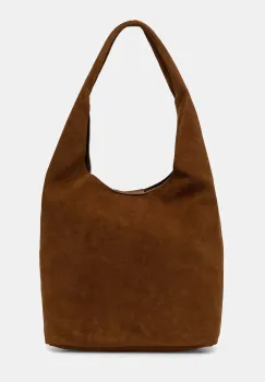Calvin Klein geanta shopper pentru femei, din piele intoarsa imagine