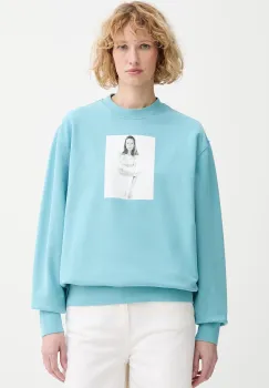 Calvin Klein hanorac pentru femei, din bumbac imagine