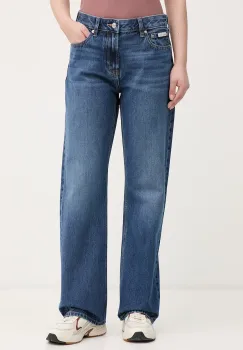 Calvin Klein Jeans blugi drepti pentru femei imagine