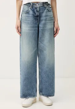 Calvin Klein Jeans blugi straight pentru femei imagine