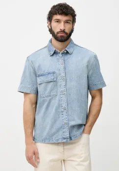 Calvin Klein Jeans camasa pentru barbati, din denim imagine