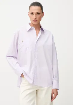 Calvin Klein Jeans camasa pentru femei, din bumbac imagine