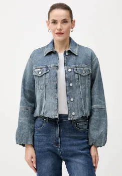 Calvin Klein Jeans geaca de blugi din bumbac imagine