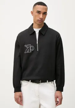 Calvin Klein Jeans hanorac pentru barbati, din bumbac cu elastan imagine