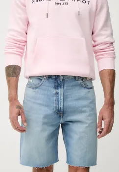 Calvin Klein Jeans pantaloni scurti barbati din denim imagine