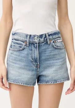 Calvin Klein Jeans pantaloni scurti pentru femei, din denim imagine