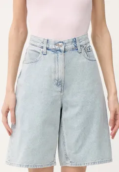 Calvin Klein Jeans pantaloni scurti pentru femei, din denim imagine