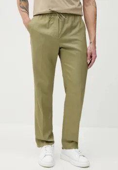 Calvin Klein pantaloni din amestec de in imagine
