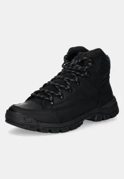 Caterpillar ghete de piele THRESHOLD HIKER WP barbati, culoarea negru, P725957 imagine