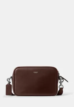 Coach borseta de piele Radio Camera Bag culoarea maro, CCB51 imagine