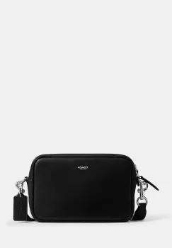 Coach borseta de piele Radio Camera Bag culoarea negru, CCB51 imagine