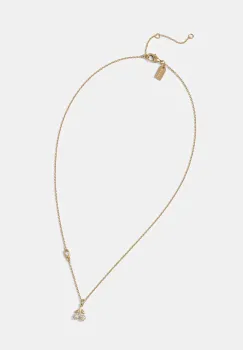 Coach colier pentru femei, din metal cu cristal imagine