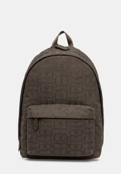 Coach rucsac barbati, culoarea verde, mare, CAH18 imagine