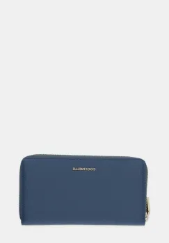 Coccinelle portofel de piele culoarea negru, E2 MW5 11 32 01 imagine