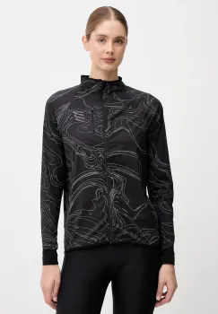 Compressport jacheta de antrenament Hurricane Windproof culoarea negru, de tranzitie, AJVW110 imagine