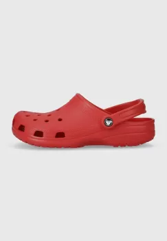 Crocs papuci culoarea rosu imagine