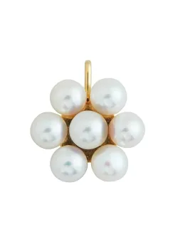 Design Letters pandantiv din argint placat cu aur imagine