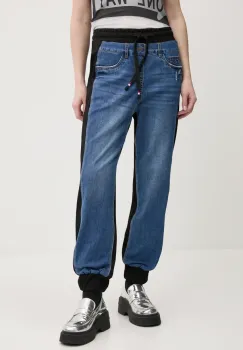 Desigual pantaloni de trening PEETERS femei, neted, 25SWDD73 imagine