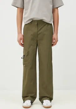 Dickies pantaloni Jackson Cargo Pant barbati, culoarea verde, drept, DK0A4XK4 imagine