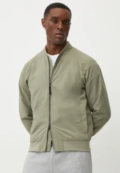 Didriksons geaca bomber CODY culoarea verde, de tranzitie, 505694 imagine