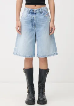 Diesel bermude femei din bumbac DE-SIRE imagine