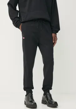 Diesel pantaloni de trening culoarea negru, uni, A16402.0HYAT imagine