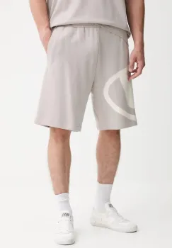 Diesel pantaloni scurti din bumbac P-CROW culoarea gri, A15260.0PJAX imagine