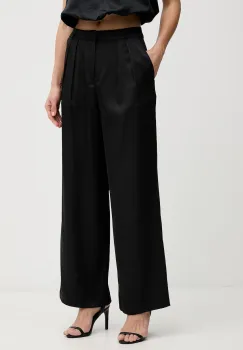DKNY pantaloni straight pentru femei imagine