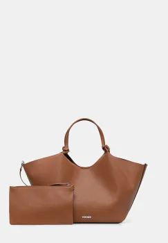 Dkny poseta PAULA COMMUTER TOTE culoarea negru, R42BAE48 imagine