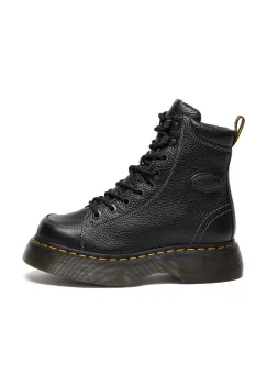 Dr. Martens cizme de piele Buzz 8i culoarea negru, cu platforma, DM42032001 imagine