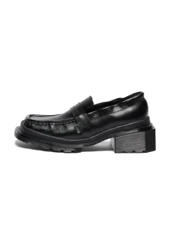 Dr. Martens mocasini de piele Maybole Loafer culoarea negru, cu platforma, DM42063001 imagine