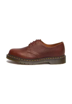 Dr. Martens pantofi de piele 1461 barbati, culoarea maro, DM31992253 imagine